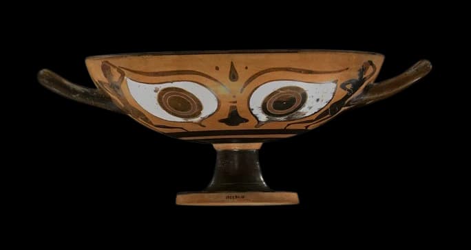 Kylix à yeux